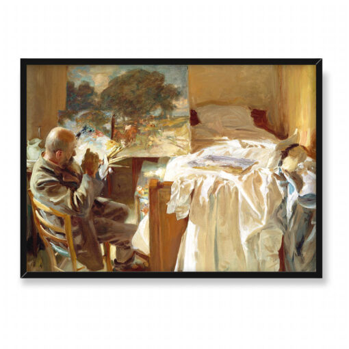 John Singer Sargent Artysta w swoim studio 70x50