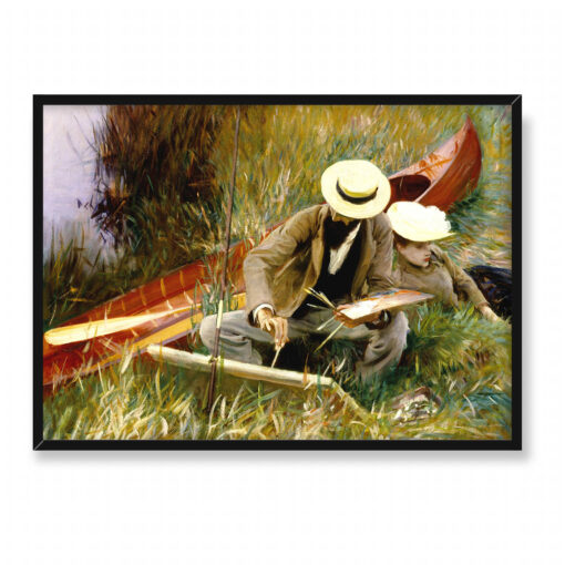 John Singer Sargent Badanie poza pomieszczeniami 70x50