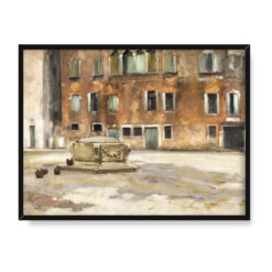John Singer Sargent Campo Saint Agnese Wenecja 40x30