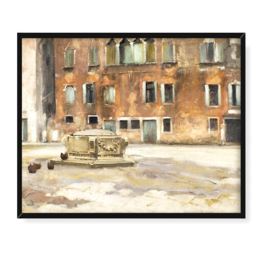 John Singer Sargent Campo Saint Agnese Wenecja 50x40