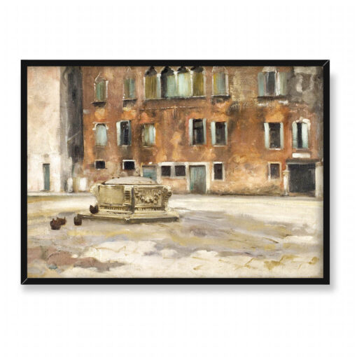 John Singer Sargent Campo Saint Agnese Wenecja 70x50