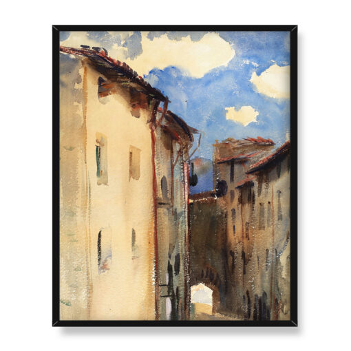 John Singer Sargent Camprodon Hiszpania 40x50 w RAMIE