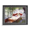 John Singer Sargent Dama z dzieckiem śpiąca pod wierzbami 70×50 wydruk na płótnie CANVAS