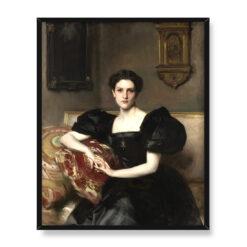 John Singer Sargent Elizabeth Winthrop 40×50