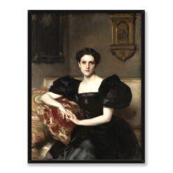 John Singer Sargent Elizabeth Winthrop Chanler 30×40