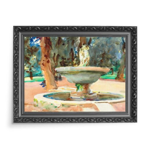 John Singer Sargent Fontanna Rzym 70x50 wydruk na płótnie CANVAS