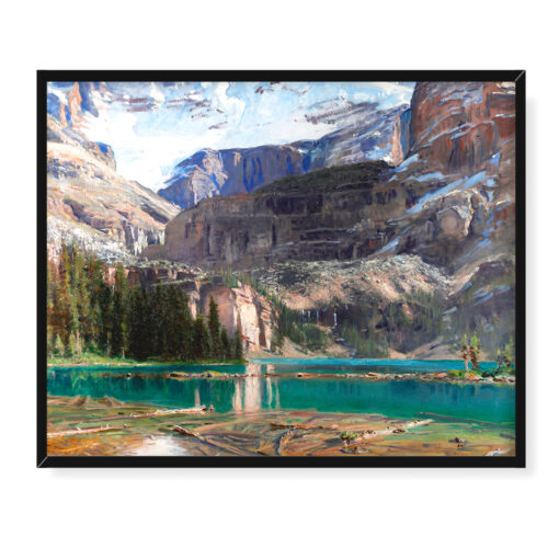John Singer Sargent Jezioro OHara 50x40 w RAMIE