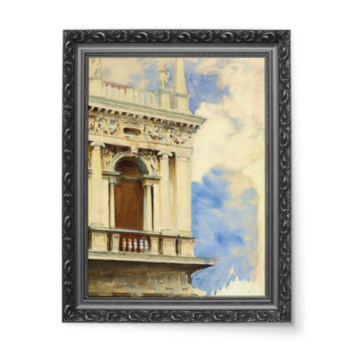 John Singer Sargent Kącik biblioteki w Wenecji 50x70 wydruk na płótnie CANVAS