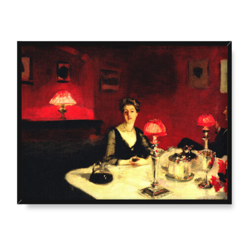 John Singer Sargent Kieliszek porto 40x30 w RAMIE