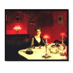 John Singer Sargent Kieliszek porto 50×40