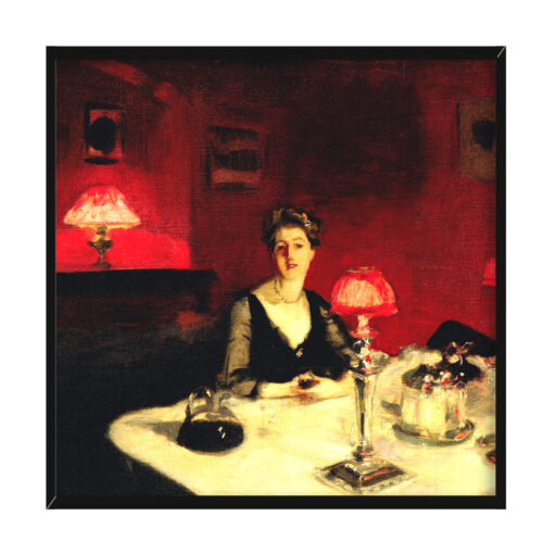 John Singer Sargent Kieliszek porto 50x50
