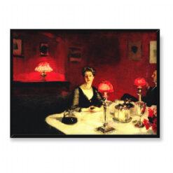 John Singer Sargent Kieliszek porto 70×50