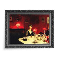 John Singer Sargent Kieliszek porto 70×50 wydruk na płótnie CANVAS