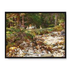 John Singer Sargent Mistrz i jego uczniowie 40×30