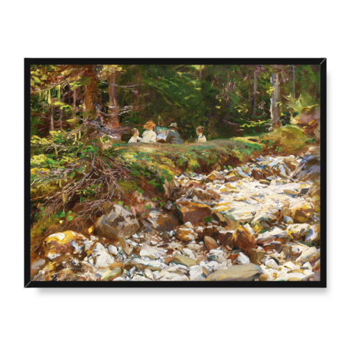 John Singer Sargent Mistrz i jego uczniowie 40x30 w RAMIE