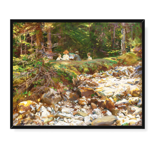 John Singer Sargent Mistrz i jego uczniowie 50x40