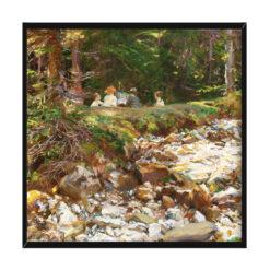 John Singer Sargent Mistrz i jego uczniowie 50×50