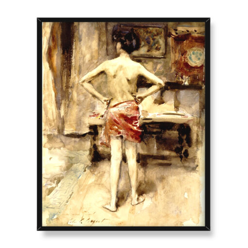 John Singer Sargent Model 40x50 w RAMIE