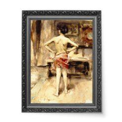 John Singer Sargent Model 50×70 wydruk na płótnie CANVAS