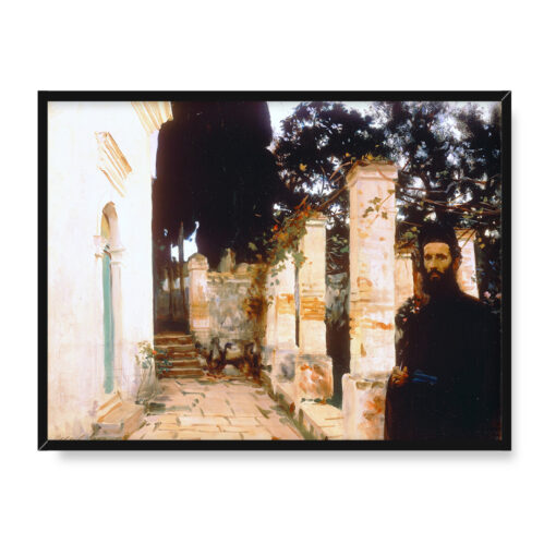 John Singer Sargent Nieszpory 40x30 w RAMIE
