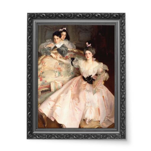 John Singer Sargent Pani Carl Meyer i jej dzieci 50x70 wydruk na płótnie CANVAS