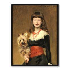 John Singer Sargent Panna Beatrice Townsend 30×40