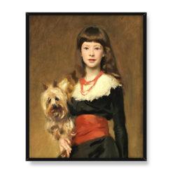 John Singer Sargent Panna Beatrice Townsend 40×50