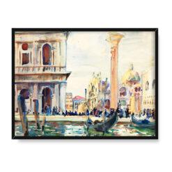John Singer Sargent Piazzetta 40×30
