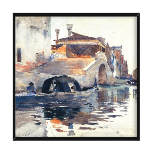John Singer Sargent Ponte Panada Fondamenta Nuove Wenecja 50x50