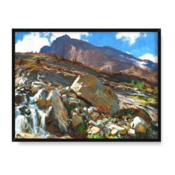 John Singer Sargent Przełęcz Simplon 40×30