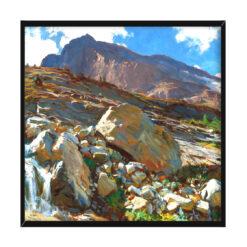 John Singer Sargent Przełęcz Simplon 50×50