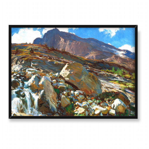 John Singer Sargent Przełęcz Simplon 70x50