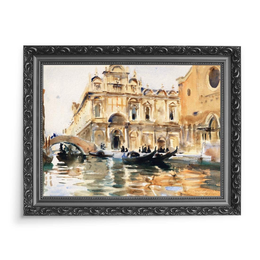 John Singer Sargent Rio dei Mendicanti Wenecja 70x50 wydruk na płótnie CANVAS