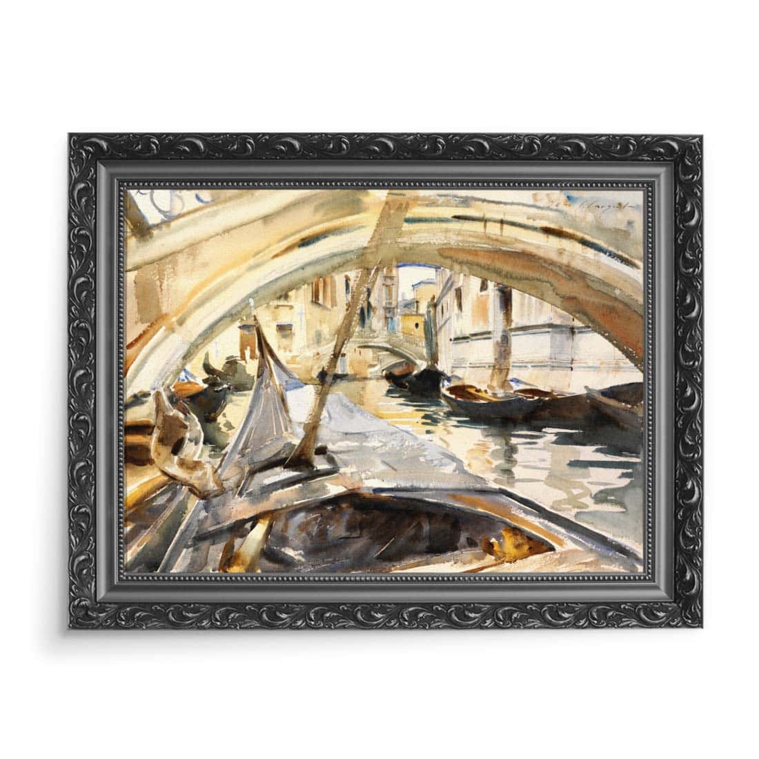 John Singer Sargent Rio di Santa Maria Formosa Wenecja 70x50 wydruk na płótnie CANVAS