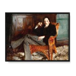 John Singer Sargent Robert Louis Stevenson 40×30