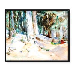John Singer Sargent Scena Portud Forrest 50×40