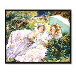 John Singer Sargent Ściana ogrodu 50×40