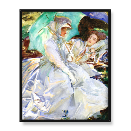 John Singer Sargent Simplon Pass Czytanie 40x50 w RAMIE