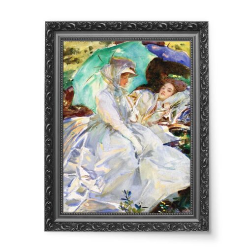 John Singer Sargent Simplon Pass Czytanie 50x70 wydruk na płótnie CANVAS