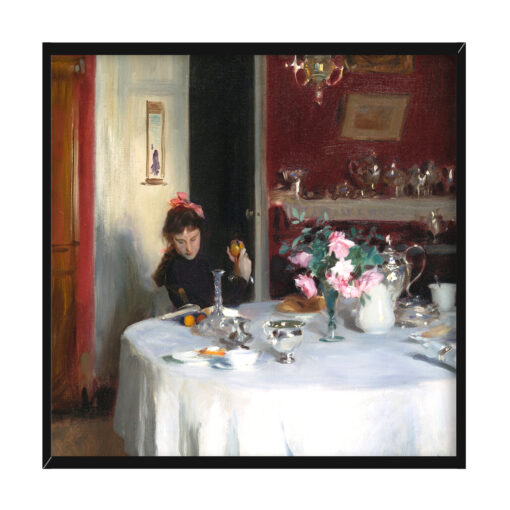 John Singer Sargent Stół śniadaniowy 50x50