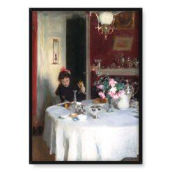 John Singer Sargent Stół śniadaniowy 50×70