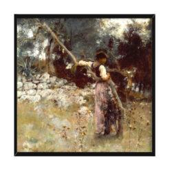 John Singer Sargent The Capriote 50×50