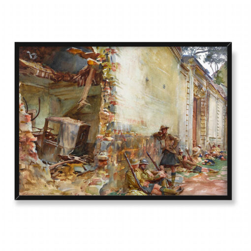 John Singer Sargent Ulica w Arras 70x50