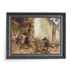 John Singer Sargent Ulica w Arras 70×50 wydruk na płótnie CANVAS