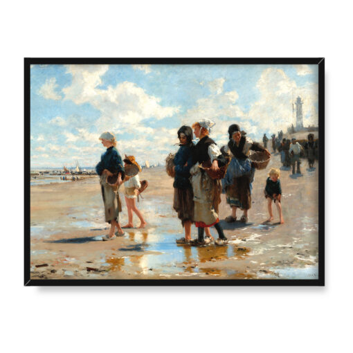 John Singer Sargent W drodze na ryby 40x30