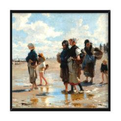 John Singer Sargent W drodze na ryby 50×50