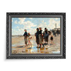 John Singer Sargent W drodze na ryby 70×50 wydruk na płótnie CANVAS