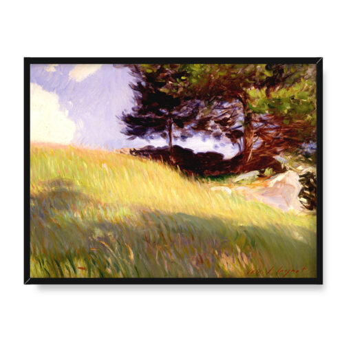 John Singer Sargent W pobliżu June Street Worcester 40x30 w RAMIE