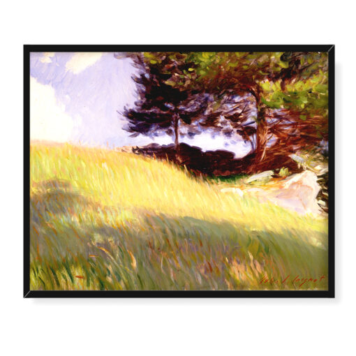 John Singer Sargent W pobliżu June Street Worcester Massachusetts 50x40 w RAMIE