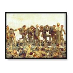 John Singer Sargent Zagazowany 40×30